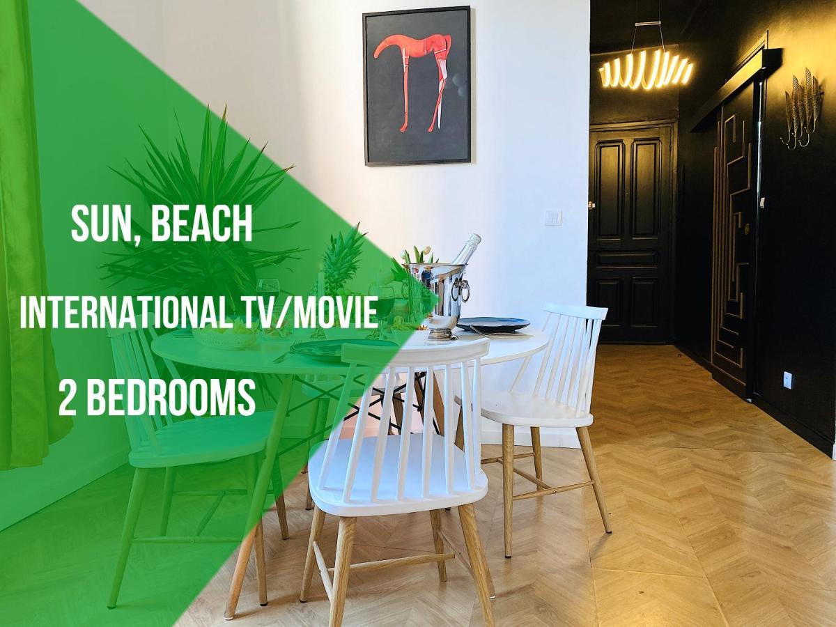 Sea - 2 Bedroom - Kitchen - Wifi - Tramway - Air Conditioner Nice Exterior foto